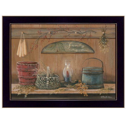 Treasures on the Shelf I 1 Black Framed Print Wall Art HomeRoots