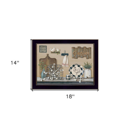 Farmhouse Kitchen Black Framed Print Kitchen Wall Art HomeRoots