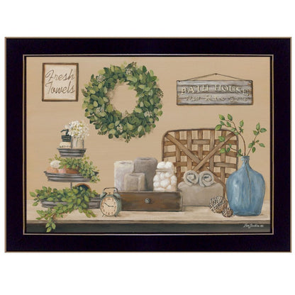 Farmhouse Bath I 1 Black Framed Print Bathroom Wall Art HomeRoots