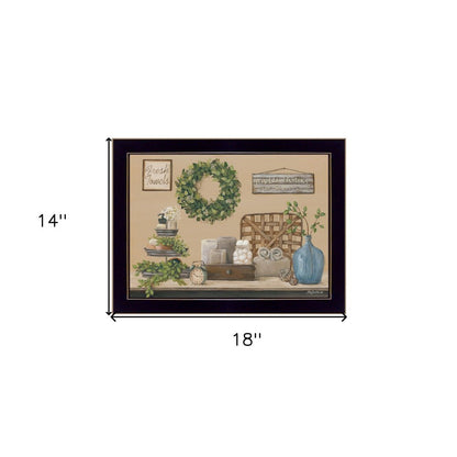 Farmhouse Bath I 1 Black Framed Print Bathroom Wall Art HomeRoots
