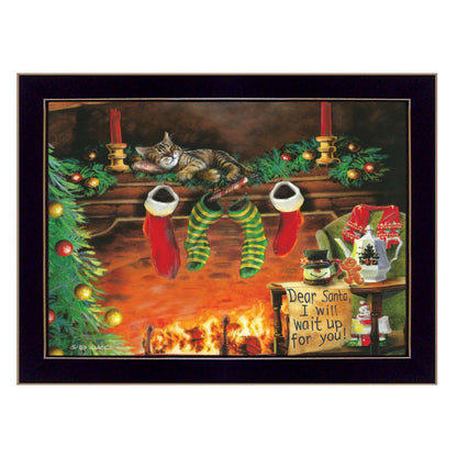 I Will Wait Up 1 Black Framed Print Wall Art HomeRoots