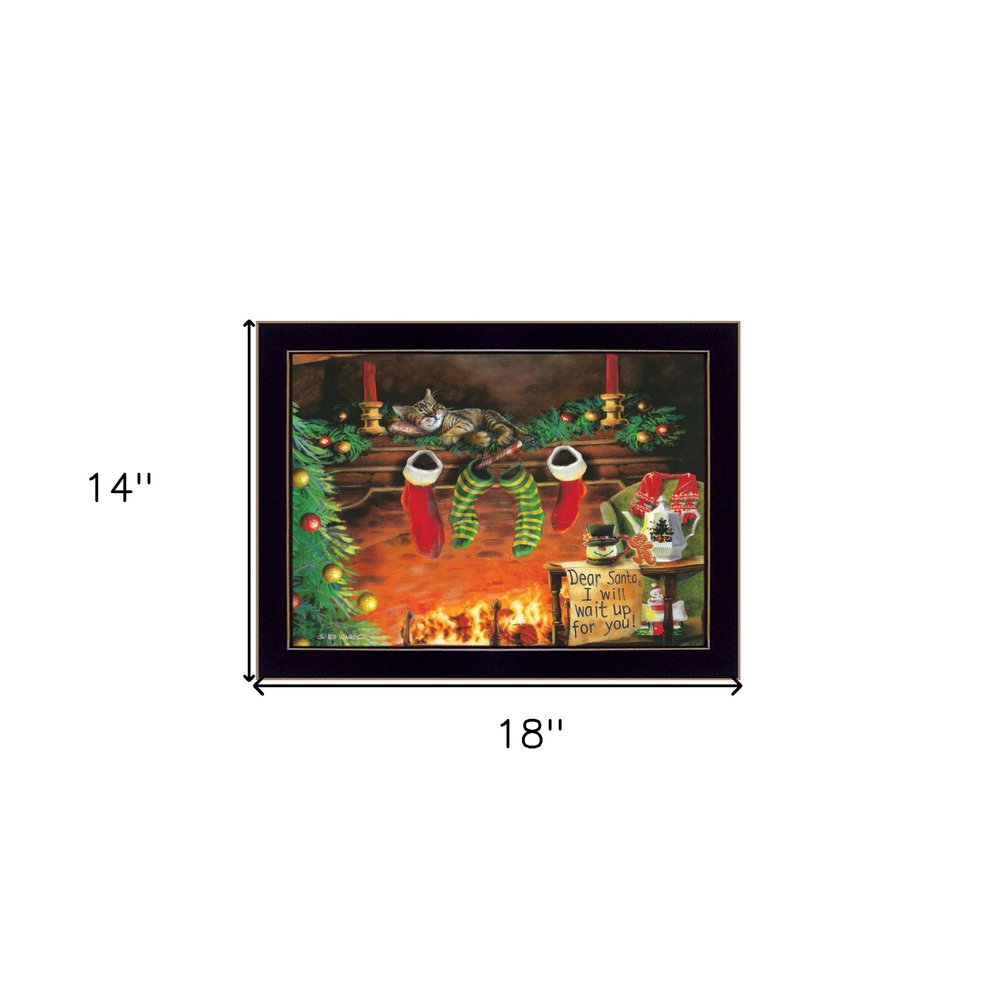 I Will Wait Up 1 Black Framed Print Wall Art HomeRoots