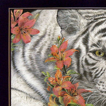 Tiger Lily 1 Black Framed Print Wall Art HomeRoots