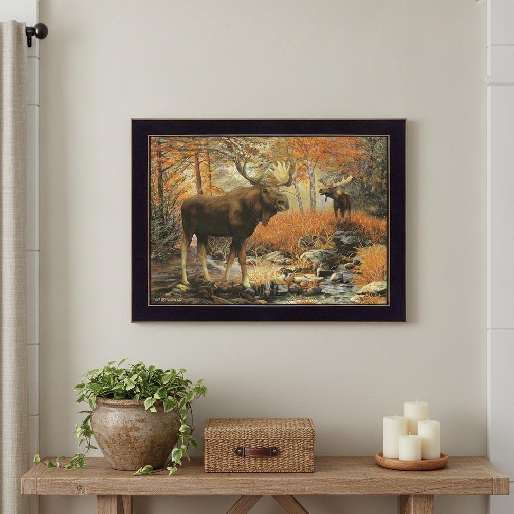 Call of the Wild 1 Black Framed Print Wall Art HomeRoots