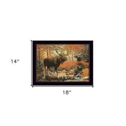 Call of the Wild 1 Black Framed Print Wall Art HomeRoots