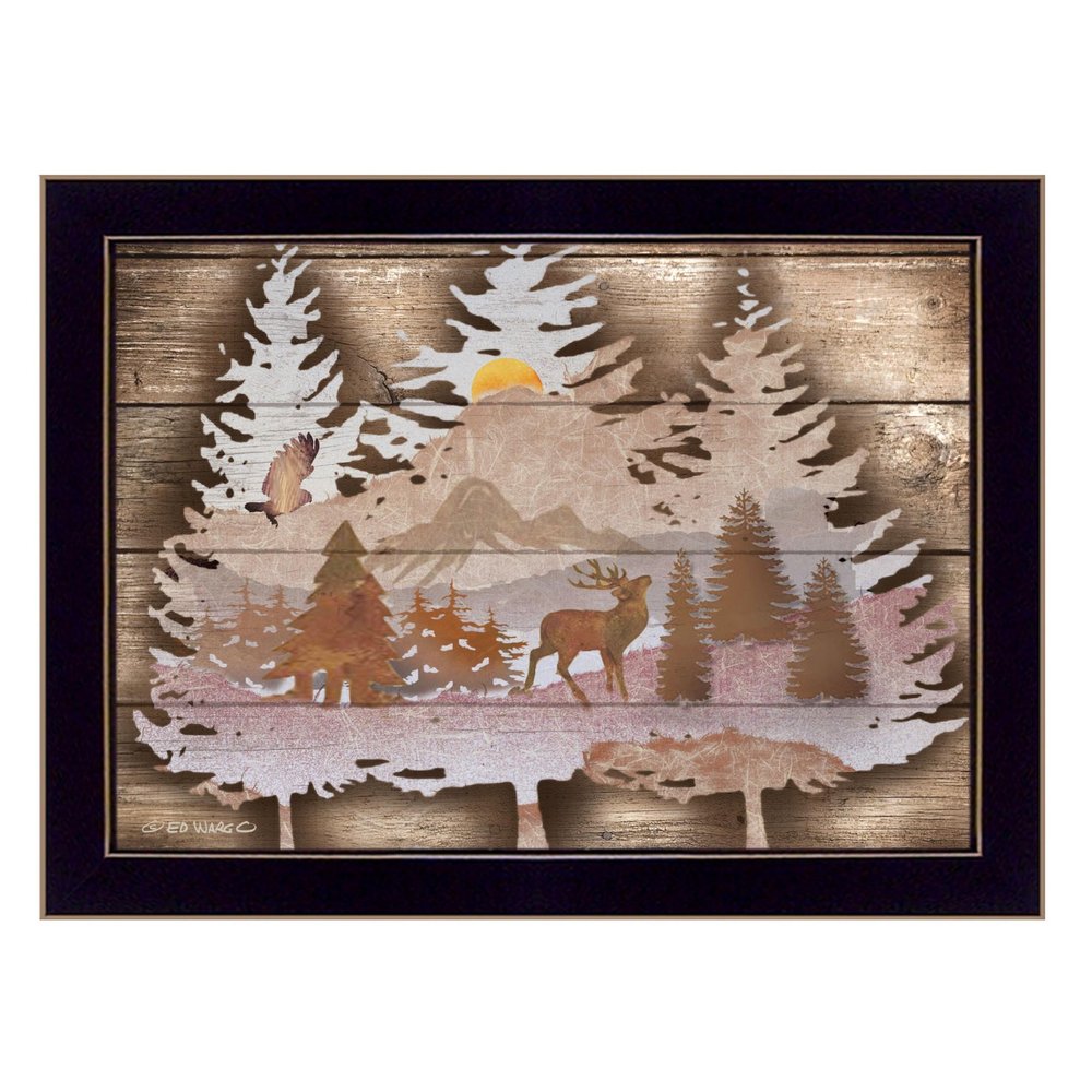 Great Outdoors I 1 Black Framed Print Wall Art HomeRoots