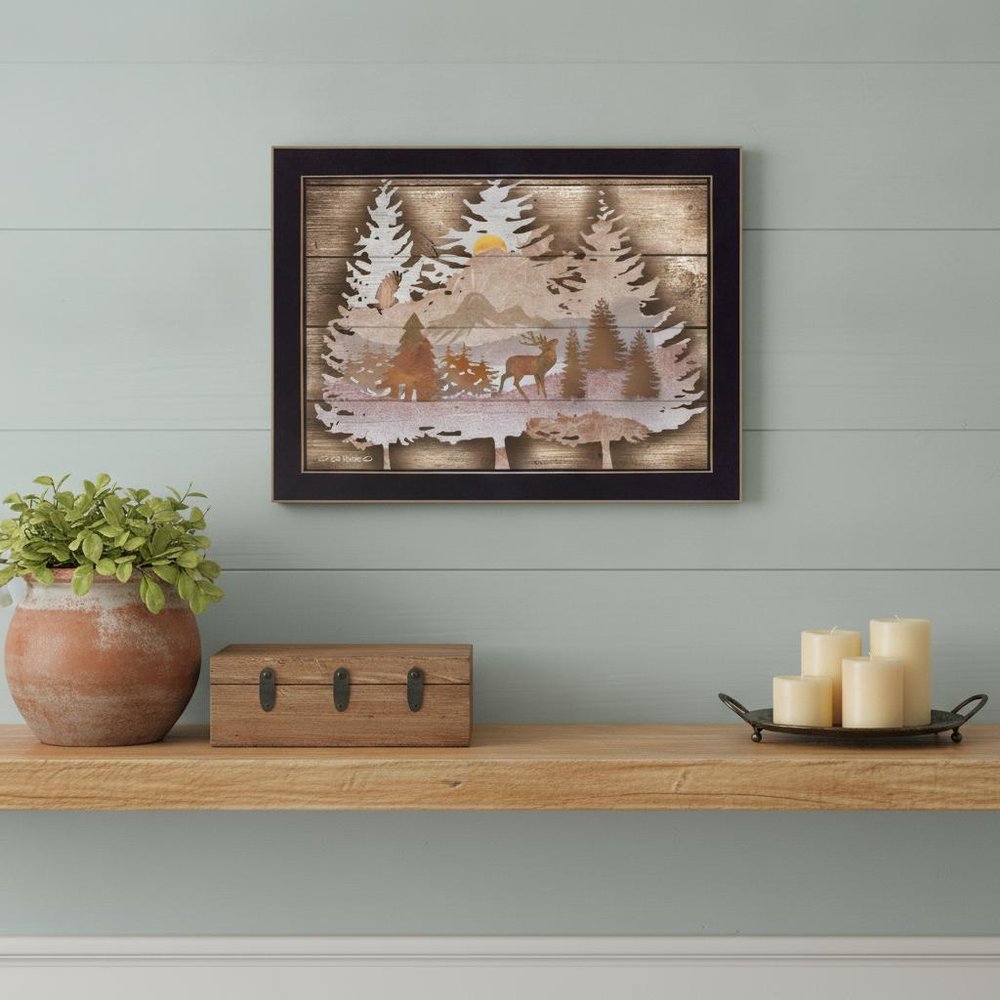 Great Outdoors I 1 Black Framed Print Wall Art HomeRoots