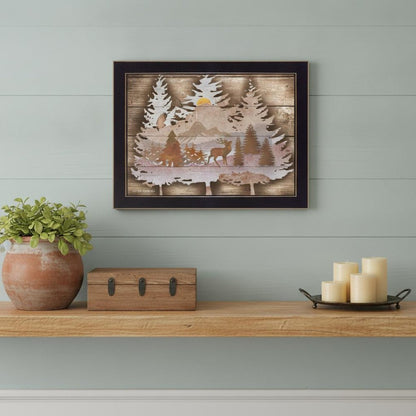 Great Outdoors I 1 Black Framed Print Wall Art HomeRoots