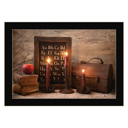 School Nights 1 Black Framed Print Wall Art HomeRoots