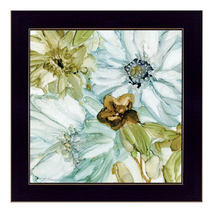 Sea glass Garden I 1 Black Framed Print Wall Art HomeRoots