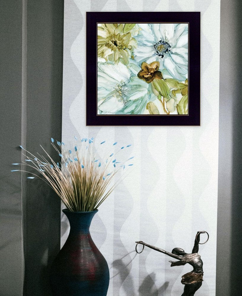 Sea glass Garden I 1 Black Framed Print Wall Art HomeRoots