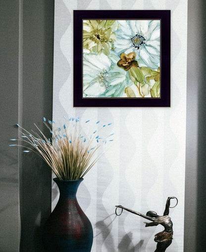 Sea glass Garden I 1 Black Framed Print Wall Art HomeRoots