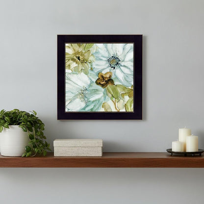 Sea glass Garden I 1 Black Framed Print Wall Art HomeRoots
