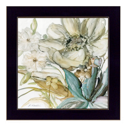Sea glass Garden II 1 Black Framed Print Wall Art HomeRoots