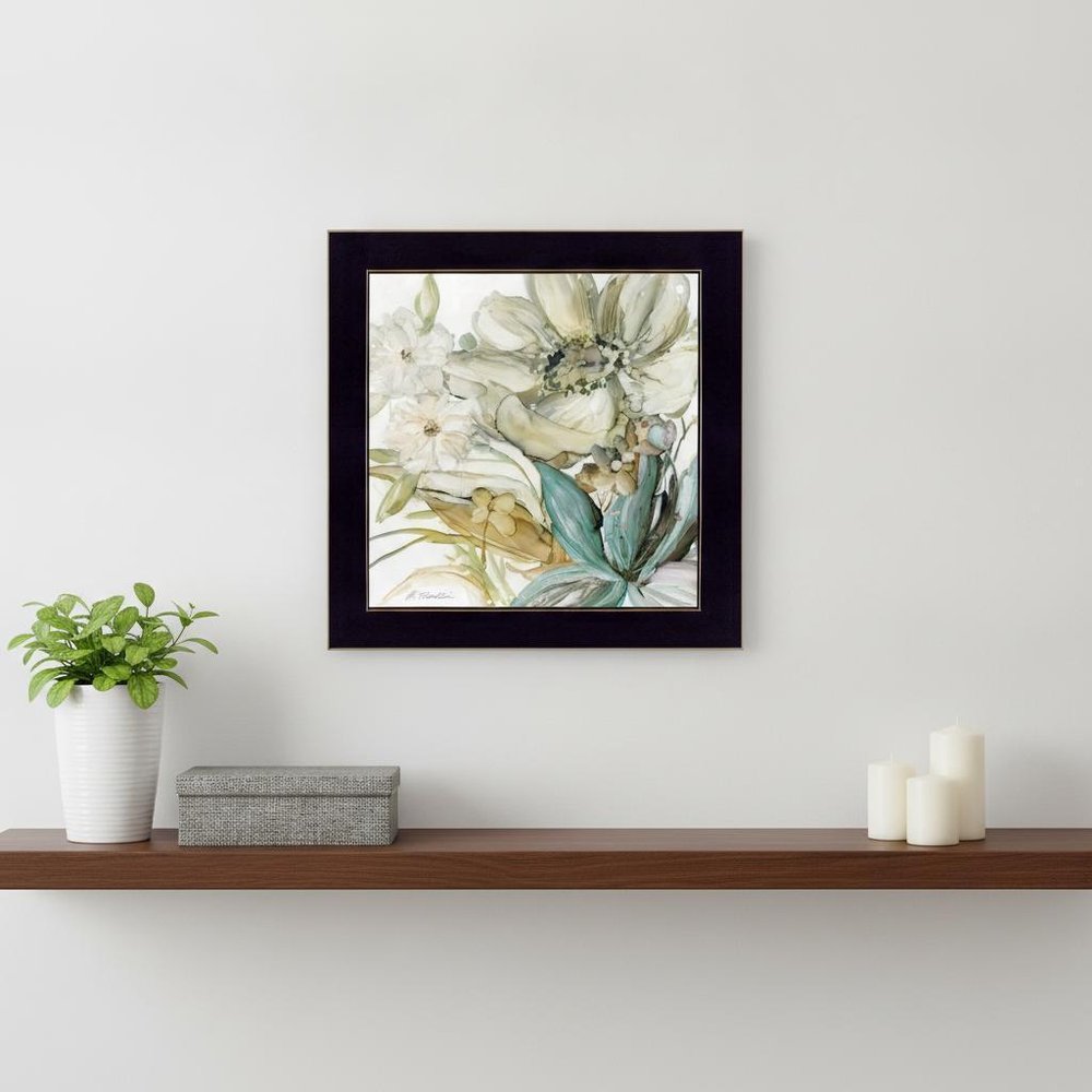 Sea glass Garden II 1 Black Framed Print Wall Art — view 5