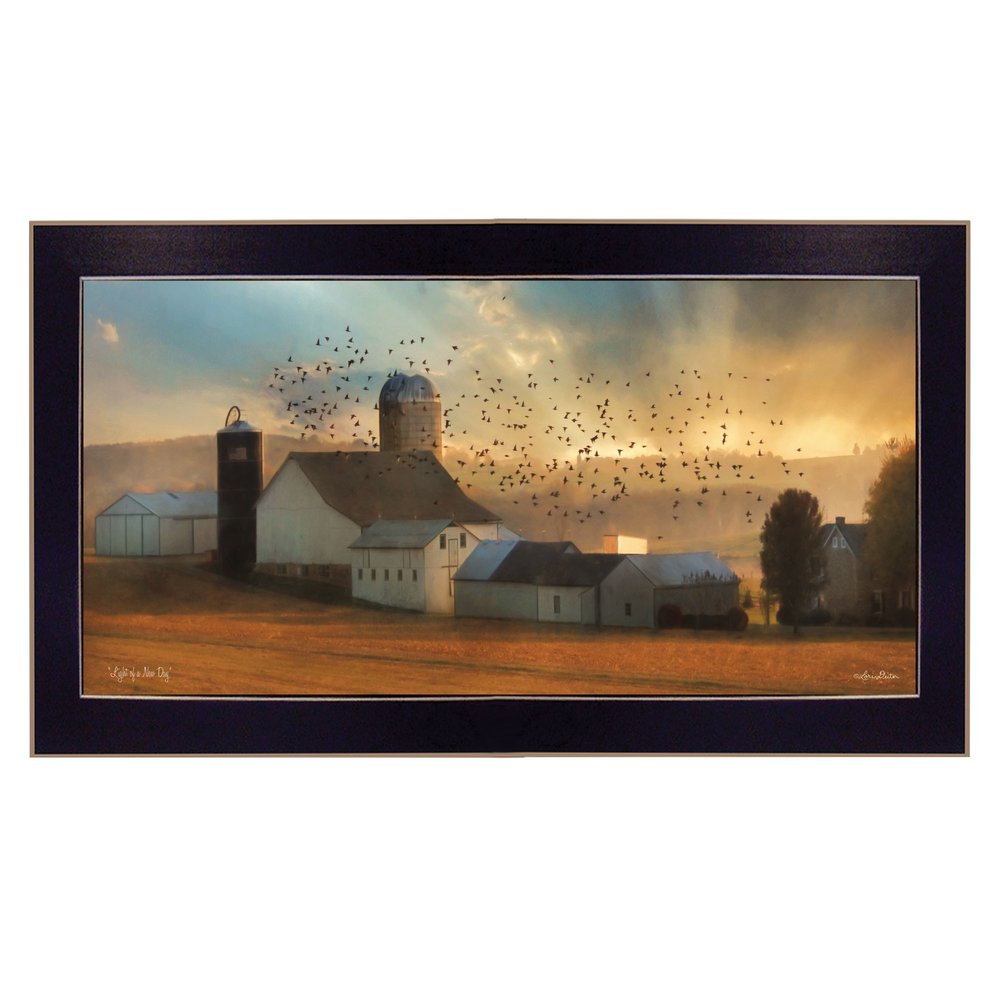 Light of a New Day 1 Black Framed Print Wall Art HomeRoots