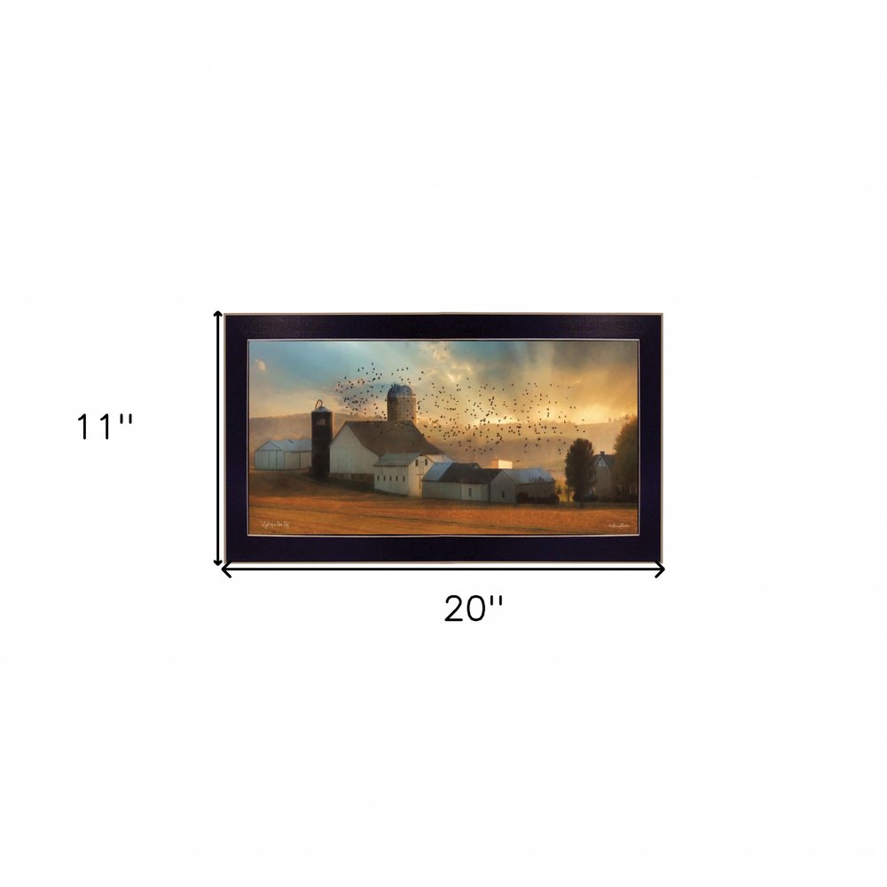 Light of a New Day 1 Black Framed Print Wall Art — view 3