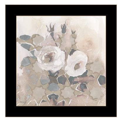 Transitional Blooms I 1 Black Framed Print Wall Art HomeRoots