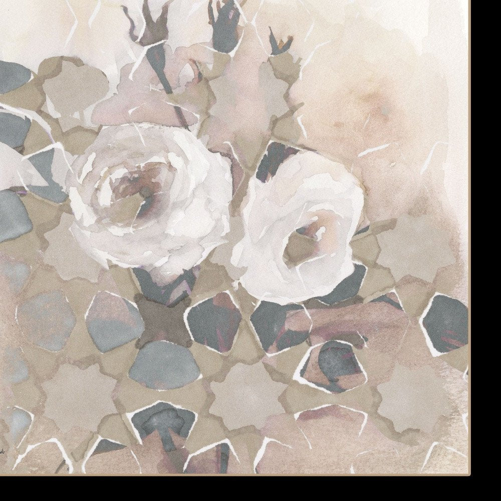 Transitional Blooms I 1 Black Framed Print Wall Art HomeRoots