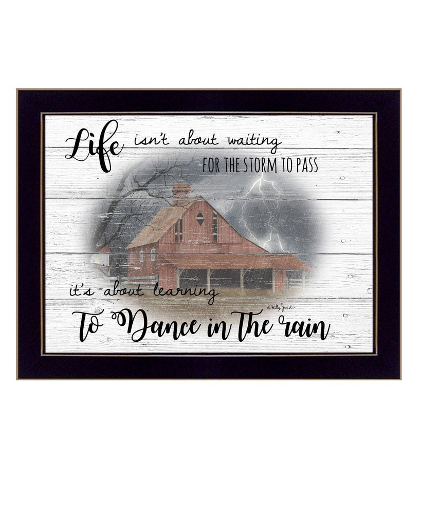 Storm Dance 3 Black Framed Print Wall Art HomeRoots