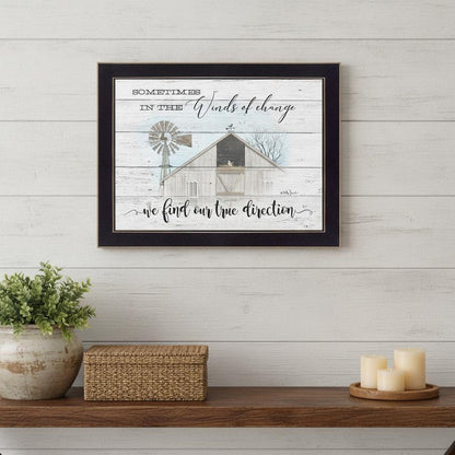 Winds of Change 3 Black Framed Print Wall Art HomeRoots