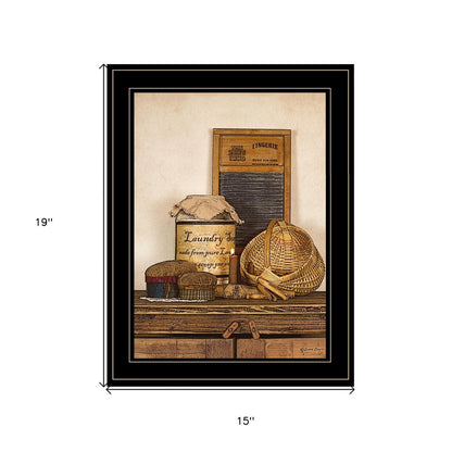 Laundry Soap 2 Black Framed Print Bathroom Wall Art HomeRoots