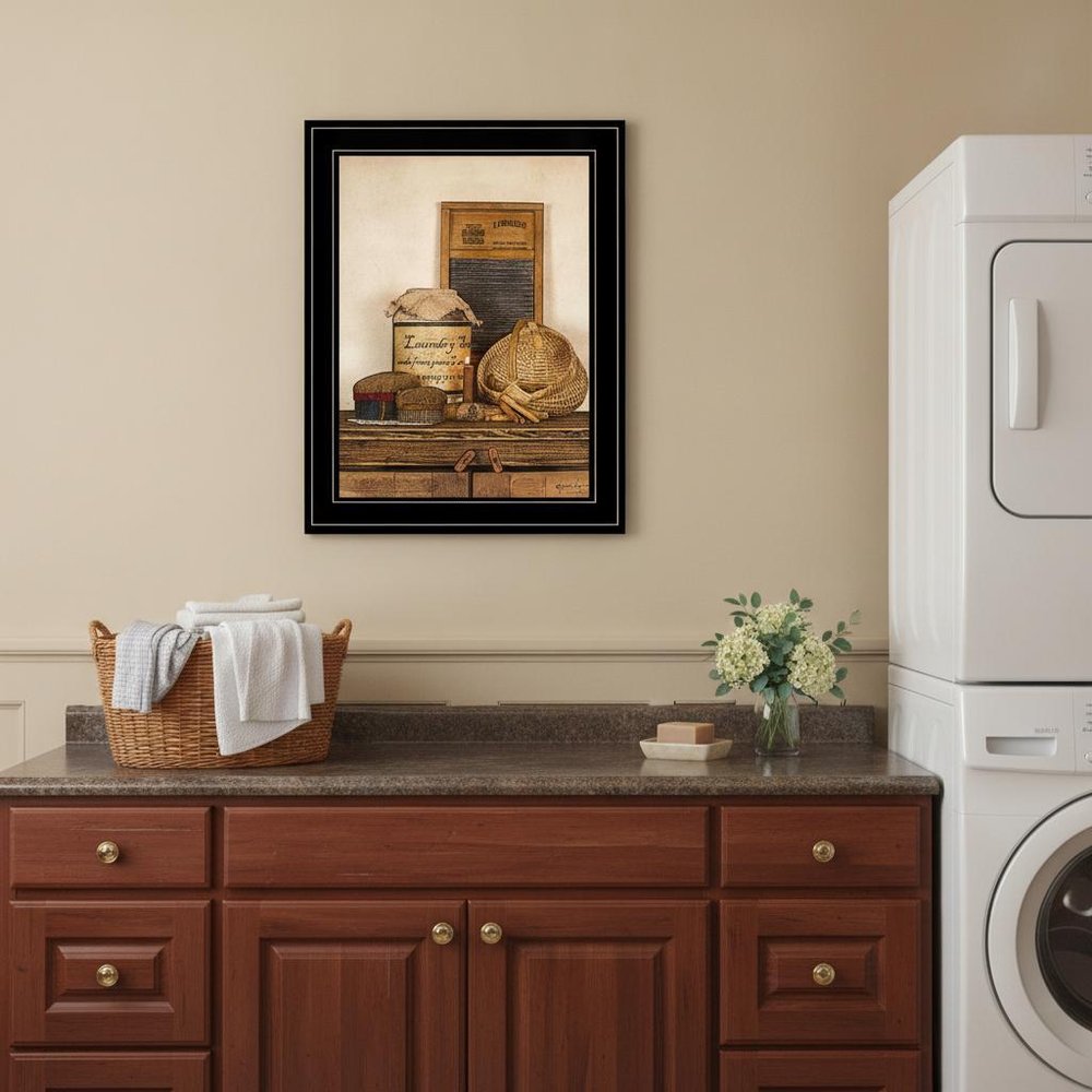 Laundry Soap 2 Black Framed Print Bathroom Wall Art HomeRoots