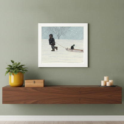 All Aboard White Framed Print Wall Art HomeRoots