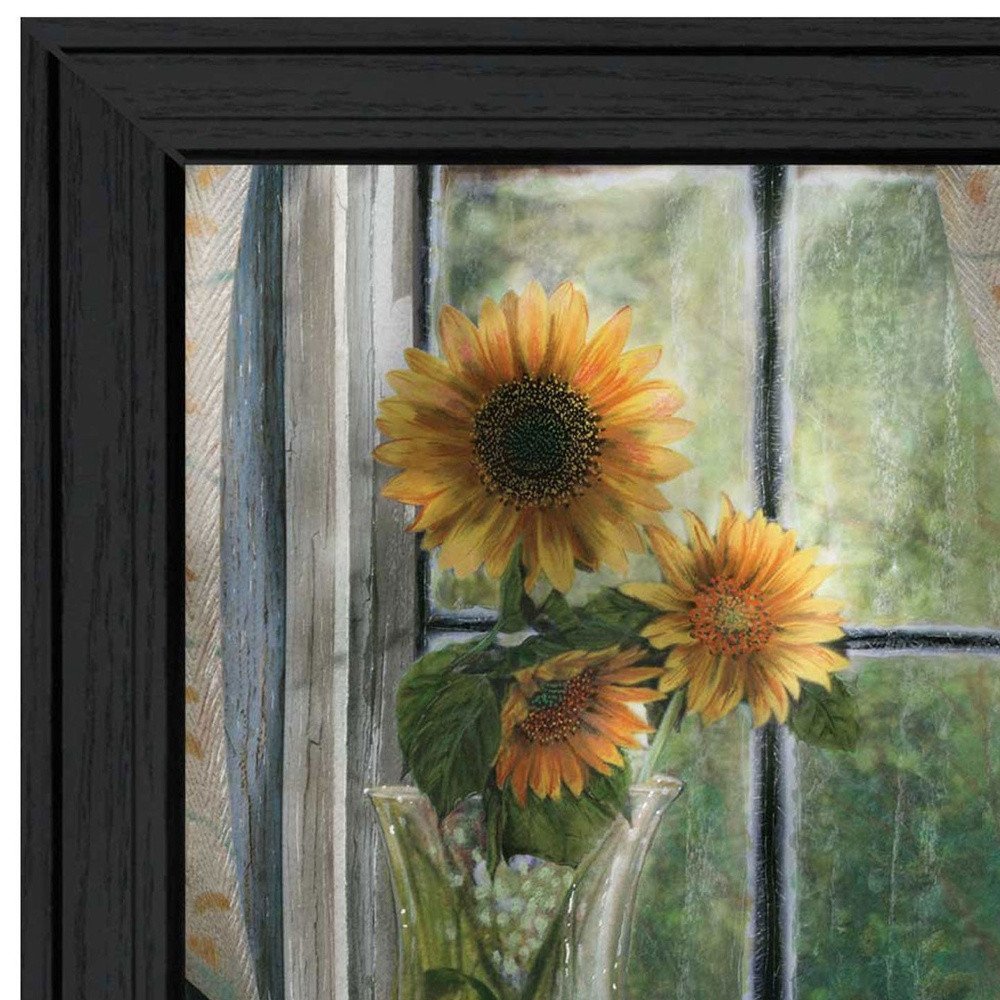 Morning Flower 2 Black Framed Print Wall Art HomeRoots