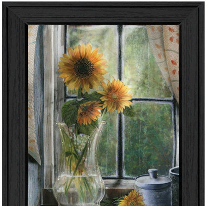Morning Flower 2 Black Framed Print Wall Art HomeRoots
