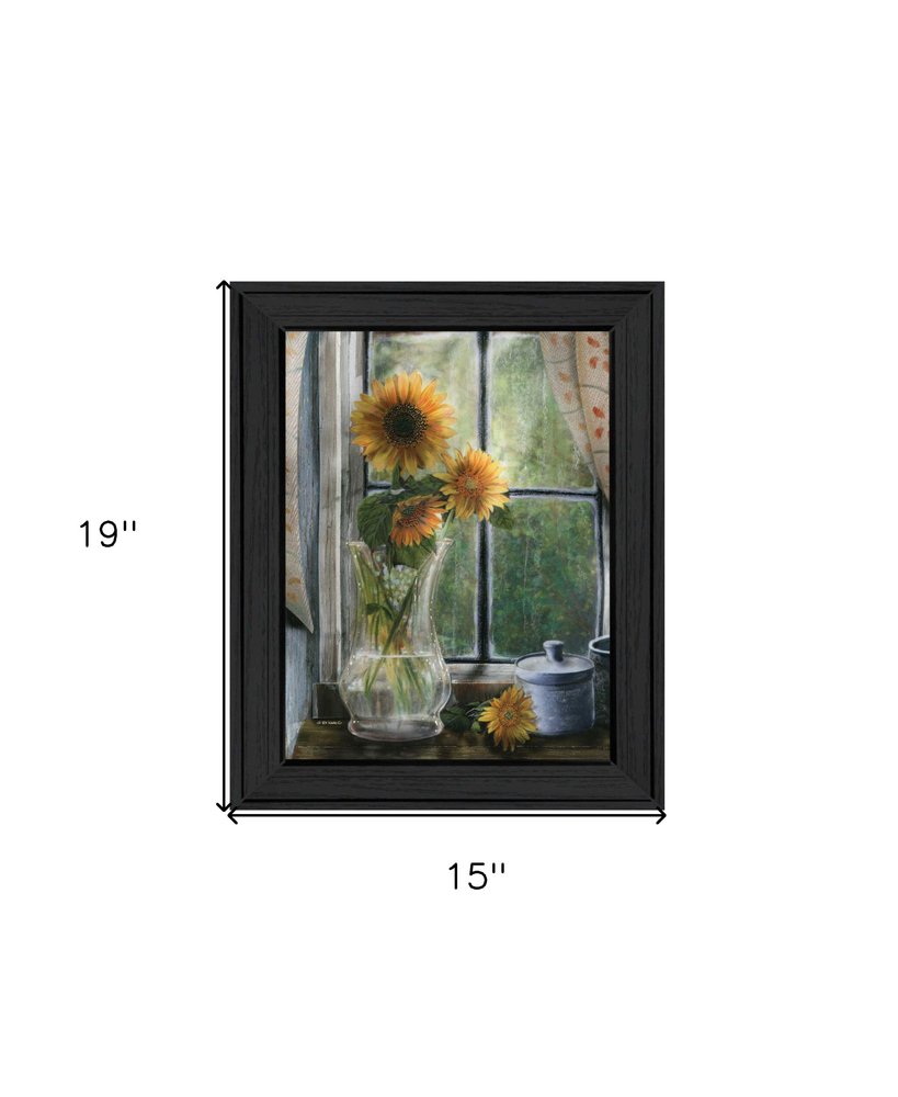 Morning Flower 2 Black Framed Print Wall Art HomeRoots