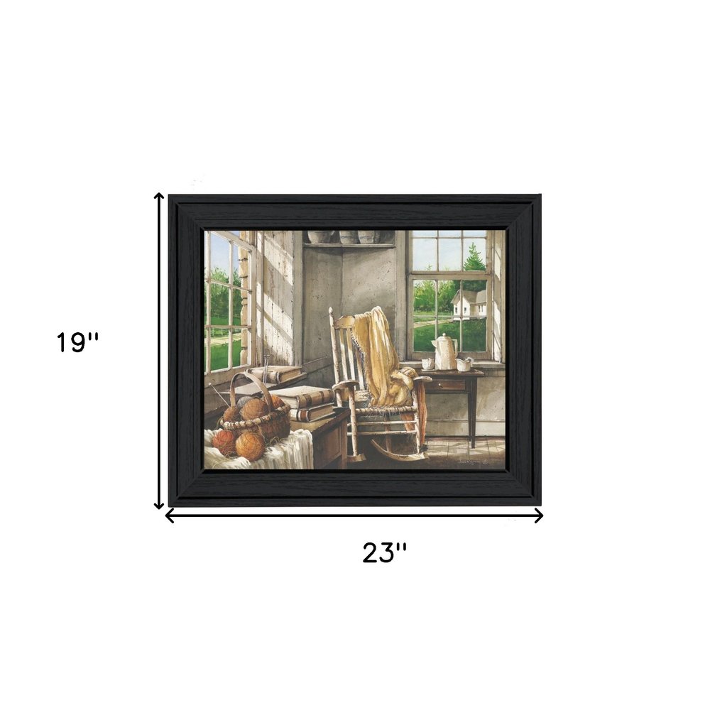 Corner Comforts Black Framed Print Wall Art HomeRoots