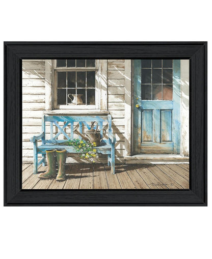 Cheerful Chores Black Framed Wall Art HomeRoots