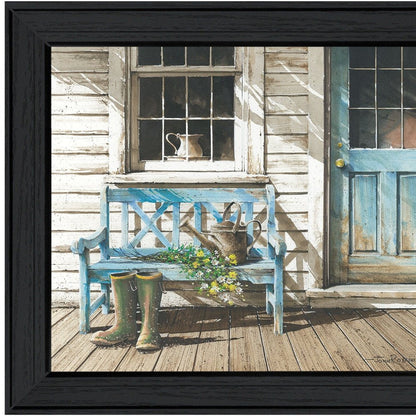 Cheerful Chores Black Framed Wall Art HomeRoots