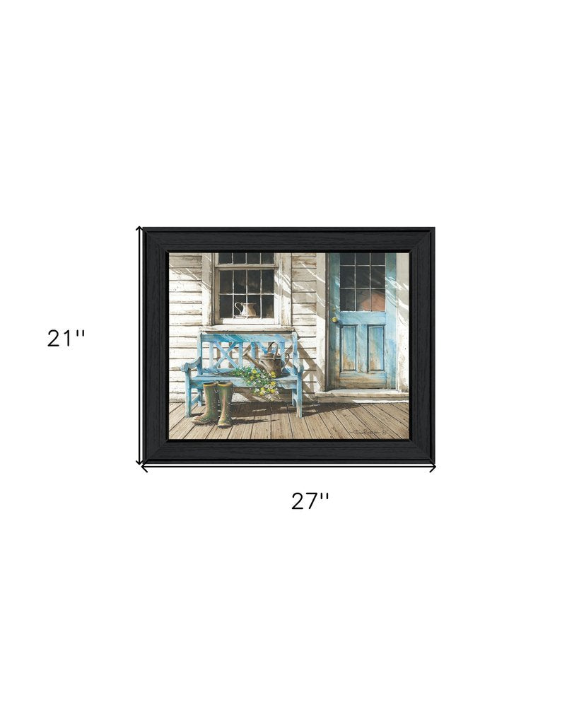 Cheerful Chores Black Framed Wall Art — view 3
