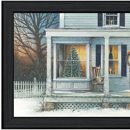 December Glow Black Framed Wall Art HomeRoots