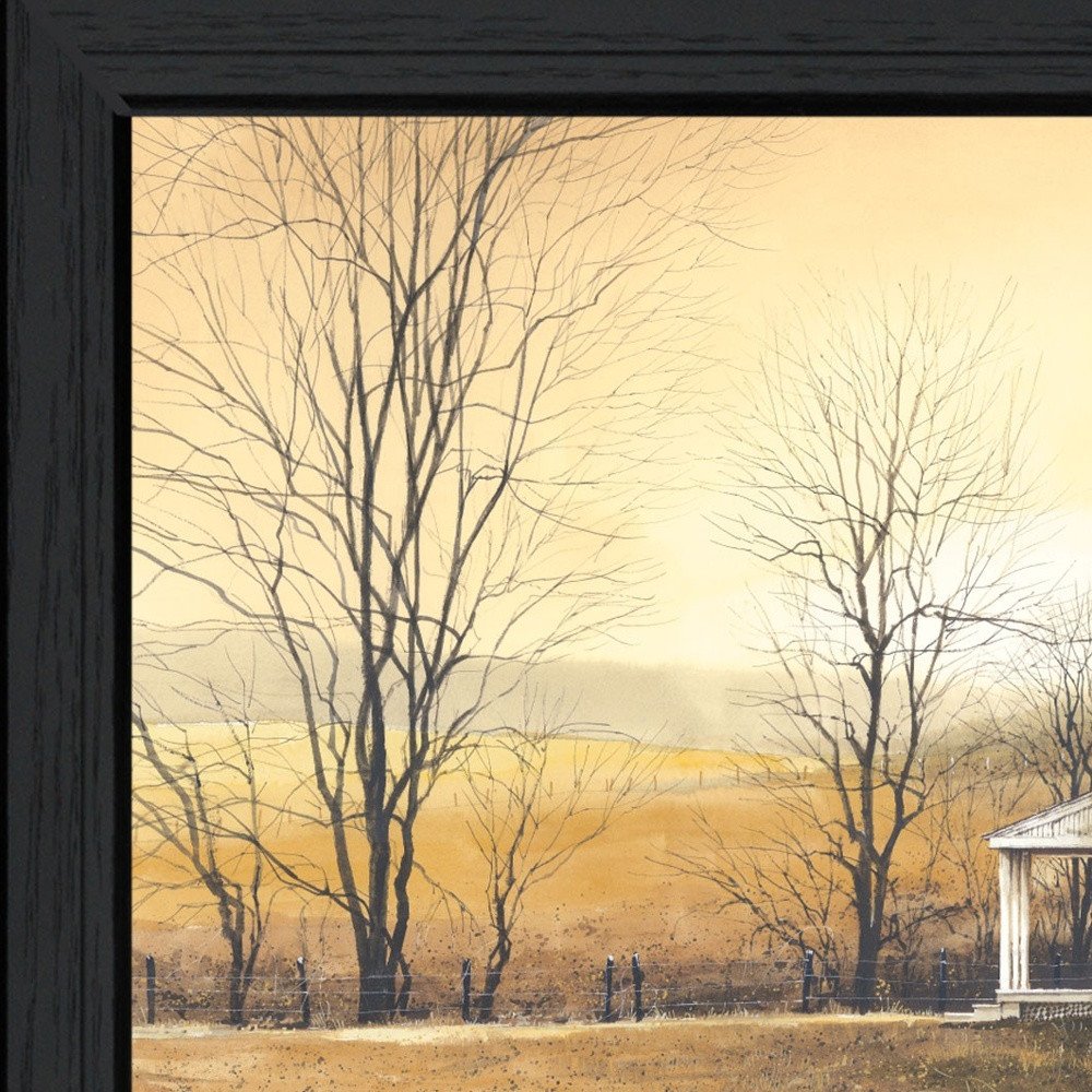 Rising Early 1 Black Framed Print Wall Art — view 2