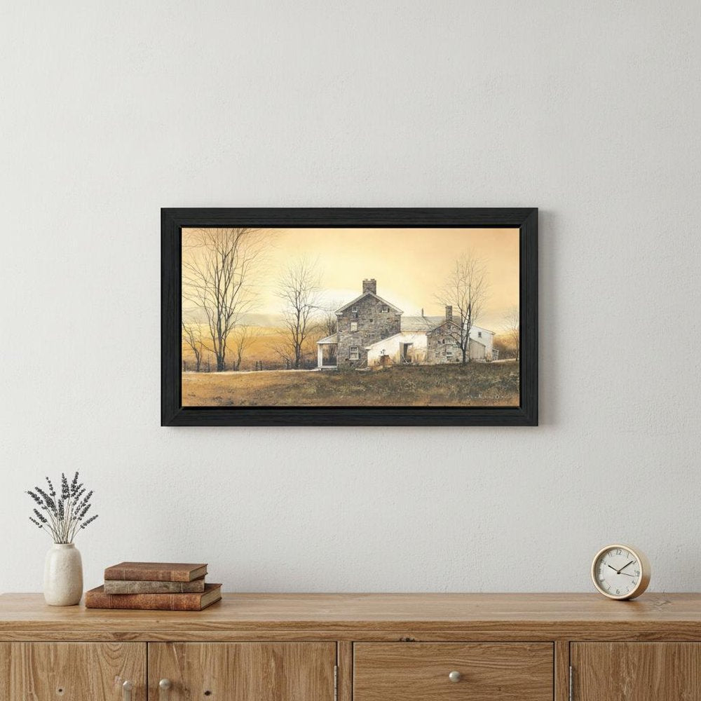 Rising Early 1 Black Framed Print Wall Art — view 5