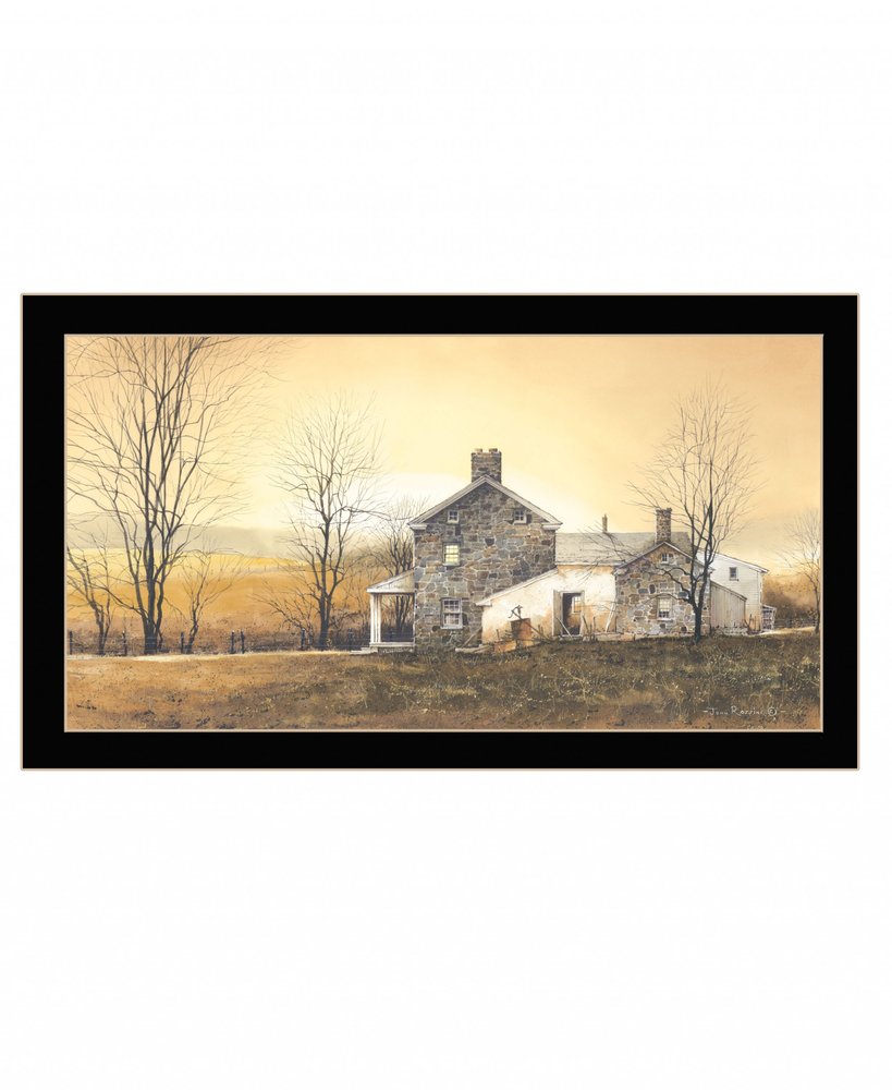 Rising Early 2 Black Framed Print Wall Art — view 2