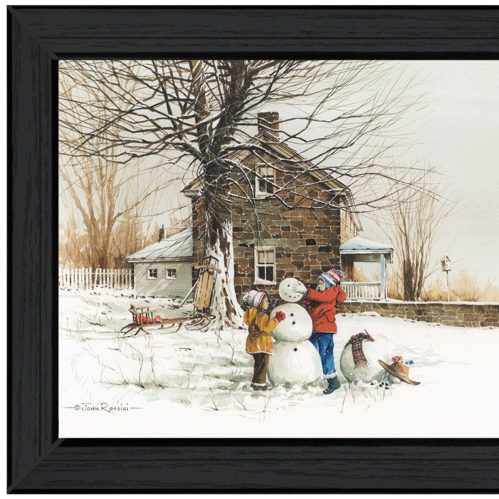 In the Meadow 4 Black Framed Print Wall Art HomeRoots