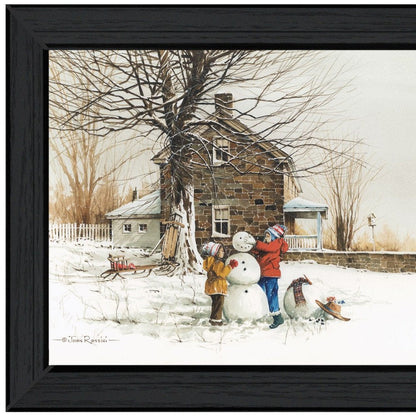 In the Meadow 4 Black Framed Print Wall Art HomeRoots