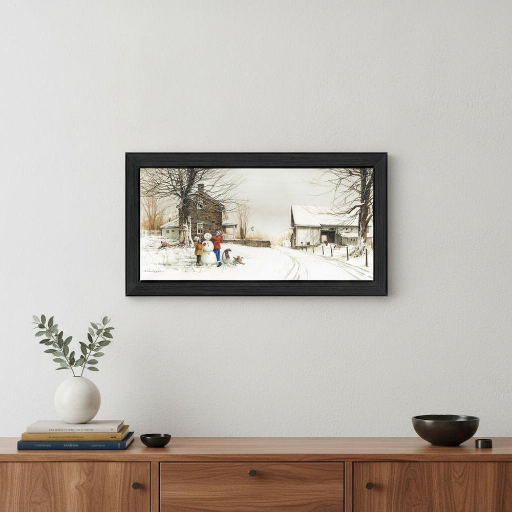 In the Meadow 4 Black Framed Print Wall Art HomeRoots