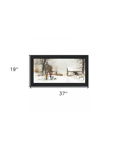 In the Meadow 4 Black Framed Print Wall Art HomeRoots