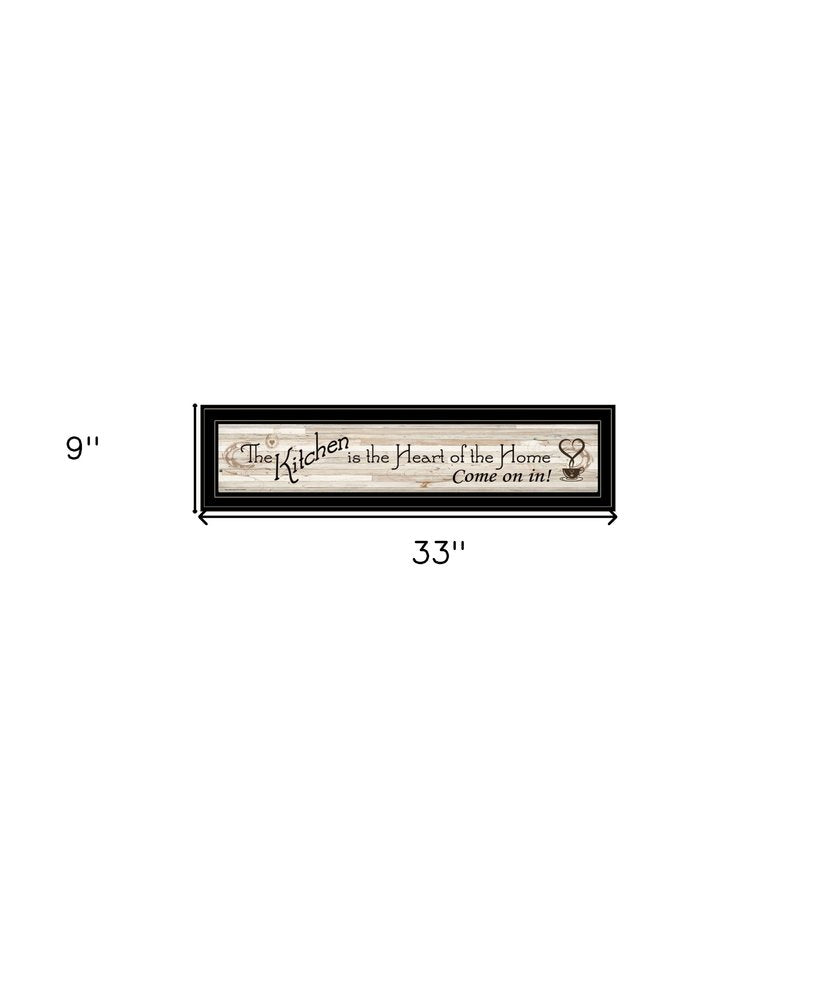 Kitchen is the Heart of the Home 14 Black Framed Print Kitchen Wall Art — view 5