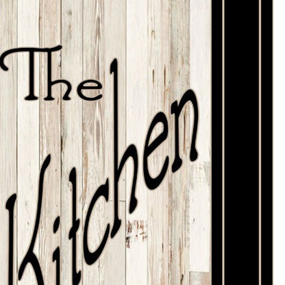 Kitchen is the Heart of the Home 18 Black Framed Wall Art HomeRoots