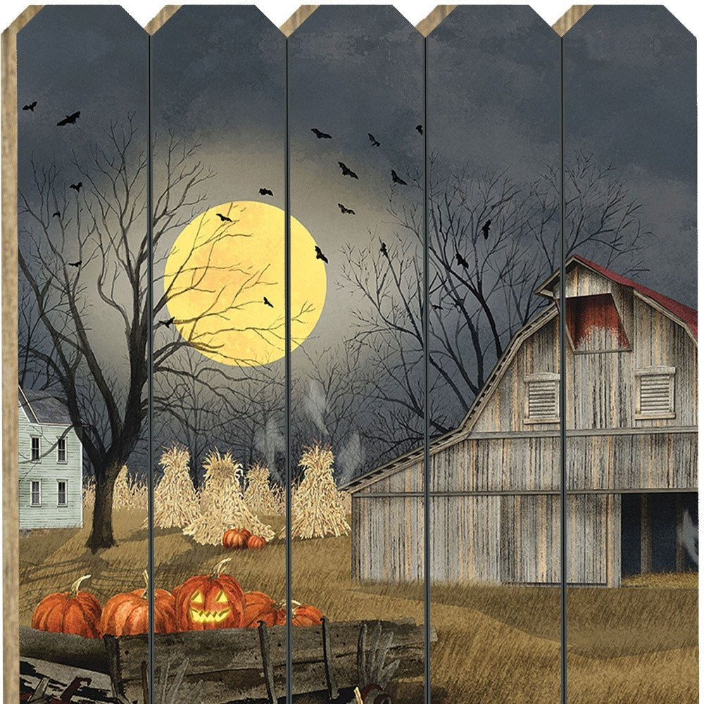 Spooky Harvest Moon 1 Unframed Print Kitchen Wall Art — view 3