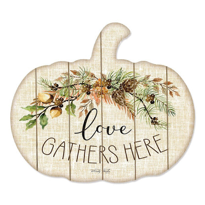 Love Gathers Here Unframed Print Wall Art HomeRoots