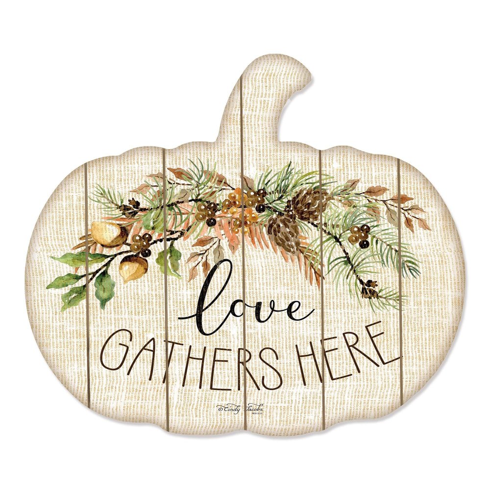 Love Gathers Here Unframed Print Wall Art — view 6