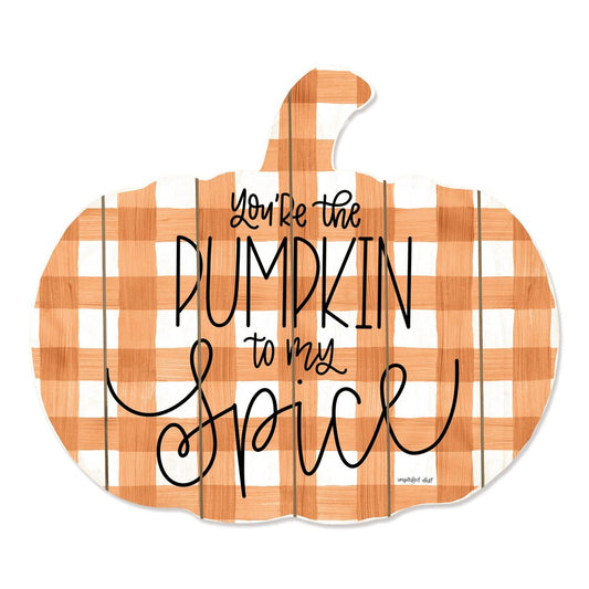 15" X 17" Black Orange And White Pumpkin Wood Plank Hanging Wall Decor