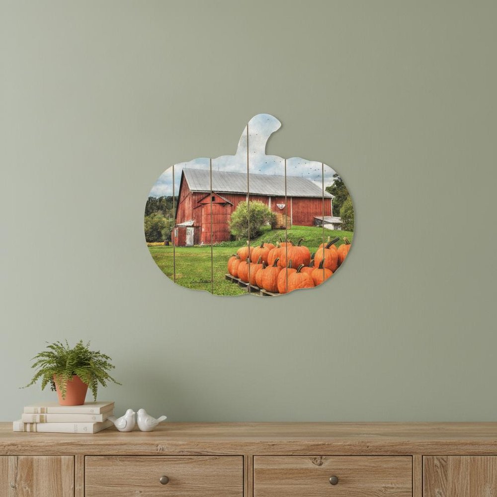 Pumpkins for Sale Unframed Print Wall Art HomeRoots